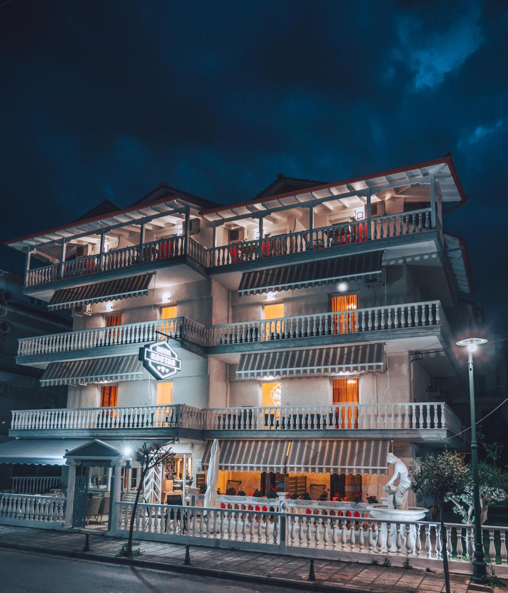 Hotel Kostas Olympiakí Aktí Buitenkant foto